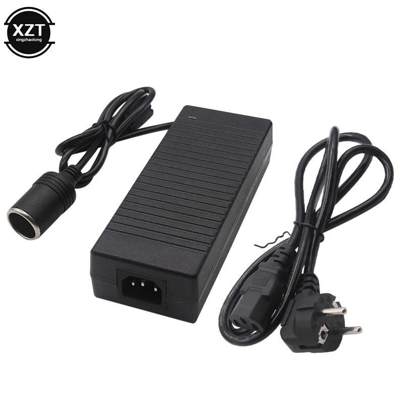120W 12V 10A Car Inverter Power Supply Cigarette Lighter Socket AC/DC Adapter 220V Charger Converter US EU for Refrigerators
