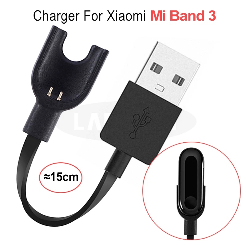 Smart Wristband Accessories For Mi Band 2 3 4 USB Dock Charger Cable Replacement Cord Charger Adapter For Xiaomi Mi Band 2 3 4