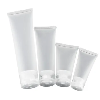 

5Pcs 20/30/50/100ml Empty Clear Containers Travel Cosmetic Cream Lotion Tubes