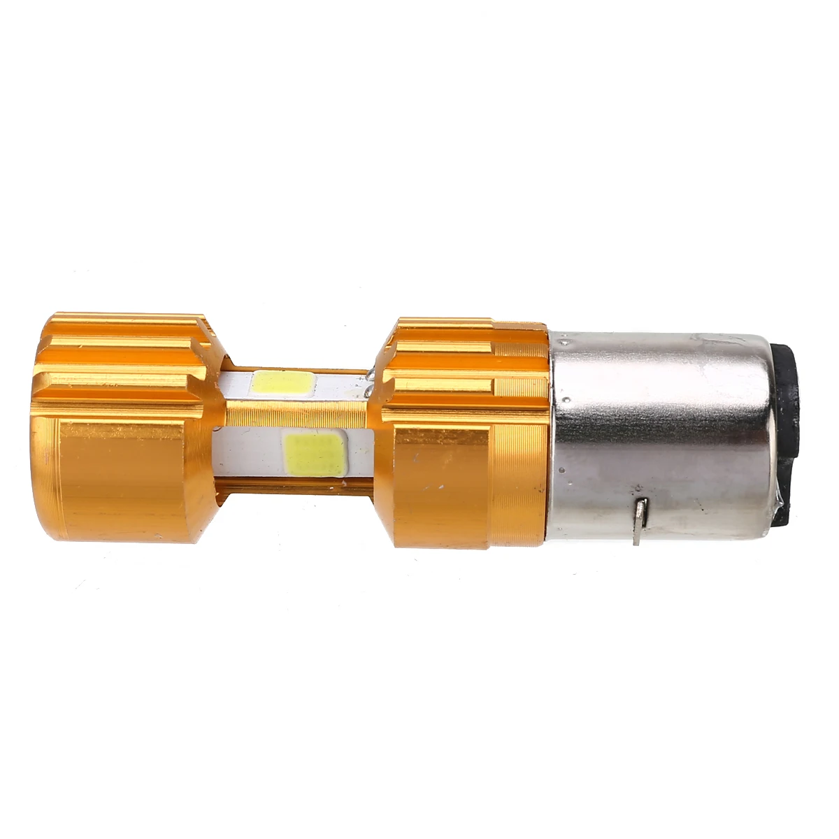 For Honda 1PC 12V BA20D COB  White LED Motorcycle Headlight Hi/Lo Beam Head Lamp Bulb 6500K 18W Moto Accessories Treyues