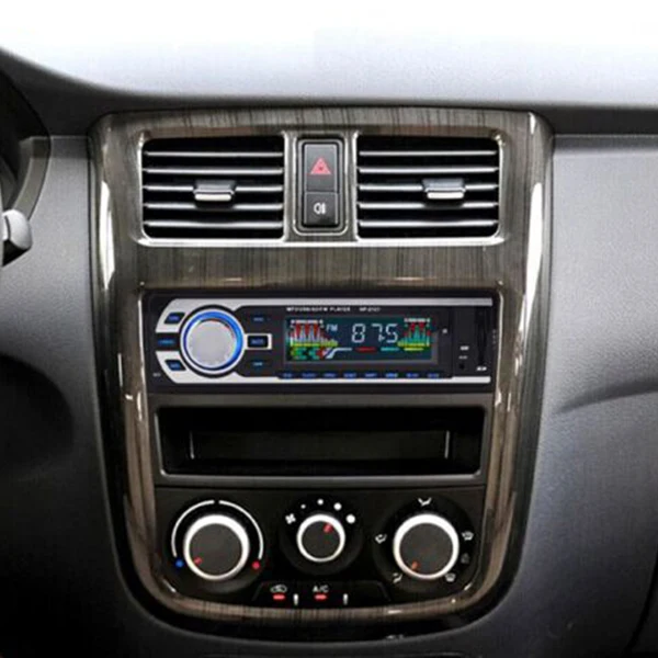 Новинка, 24 В, автомобильный стерео fm-радио, Mp3 аудио плеер, поддержка Bluetooth телефона с Usb/Sd Mmc портом, автомобильная электроника, 1 Din