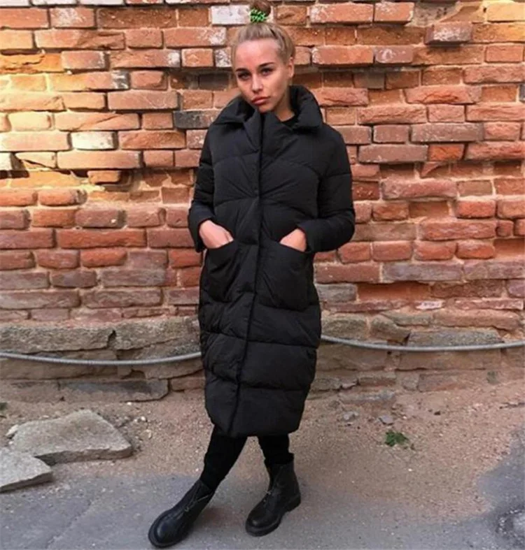 

2018 Autumn New Style Fashion Long Coat Female Fashion