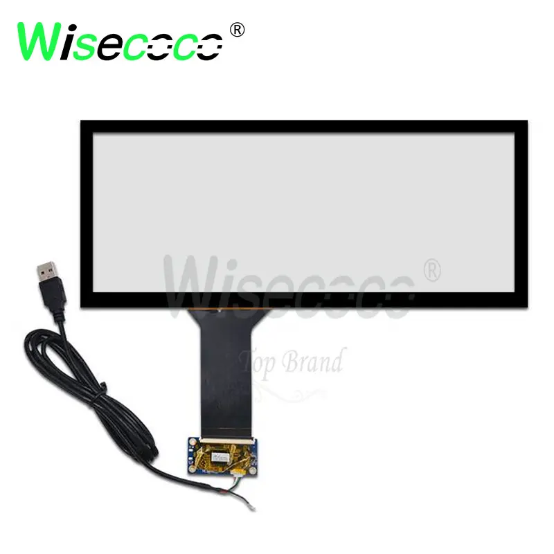 kit Wisecoco 12,3 дюймов сенсорный экран емкостный сенсорный usb интерфейс plug and play для 12,3 дюймов ЖК-HSD123KPW1-A30 - Цвет: kit
