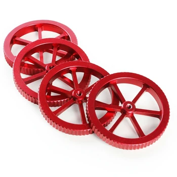 

HOT-4Pcs/Lot 3D Printer Accessories Alloy Hand-Screw Twist Hot Bed Leveling Nut Upgraded Version for CR10 Ender3