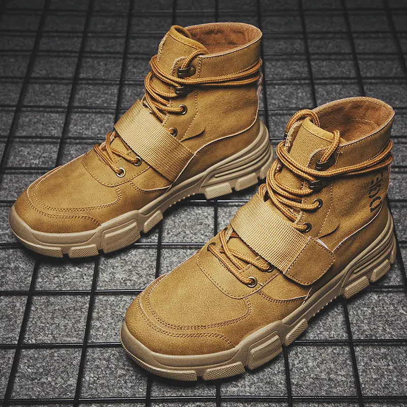 round toe desert boots