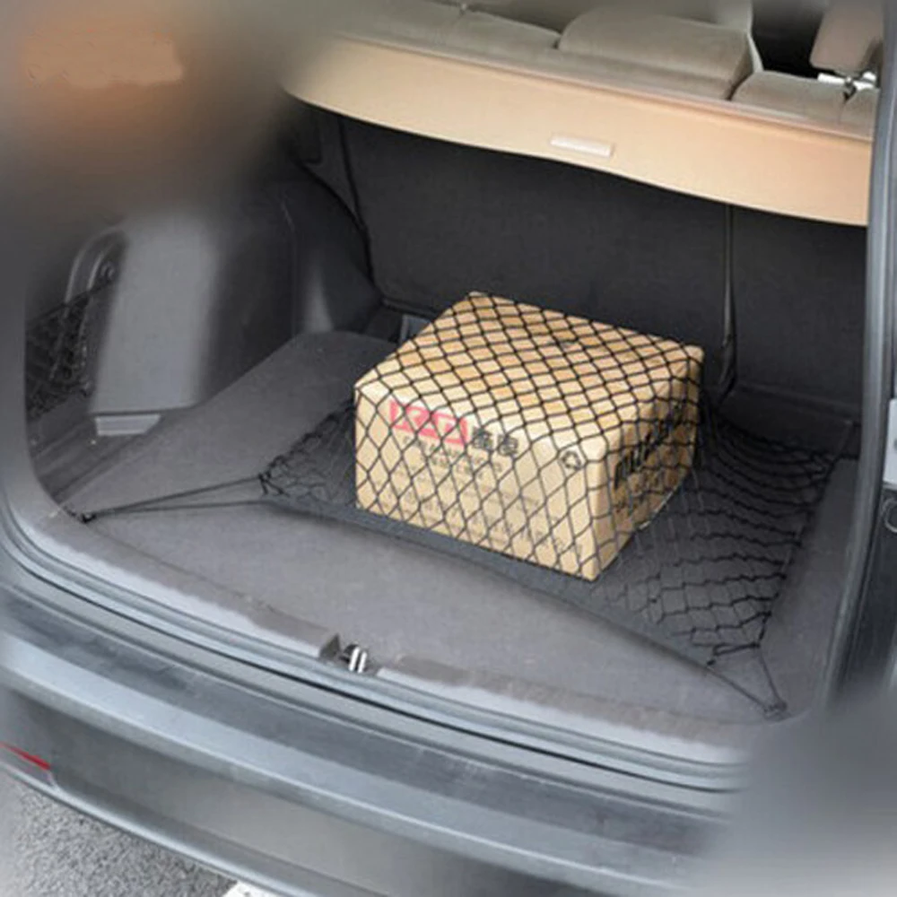 Багажная сетка для багажника автомобиля с 4 крючками для Skoda octavia A2 A5 A7 Fabia Rapid Yeti Superb