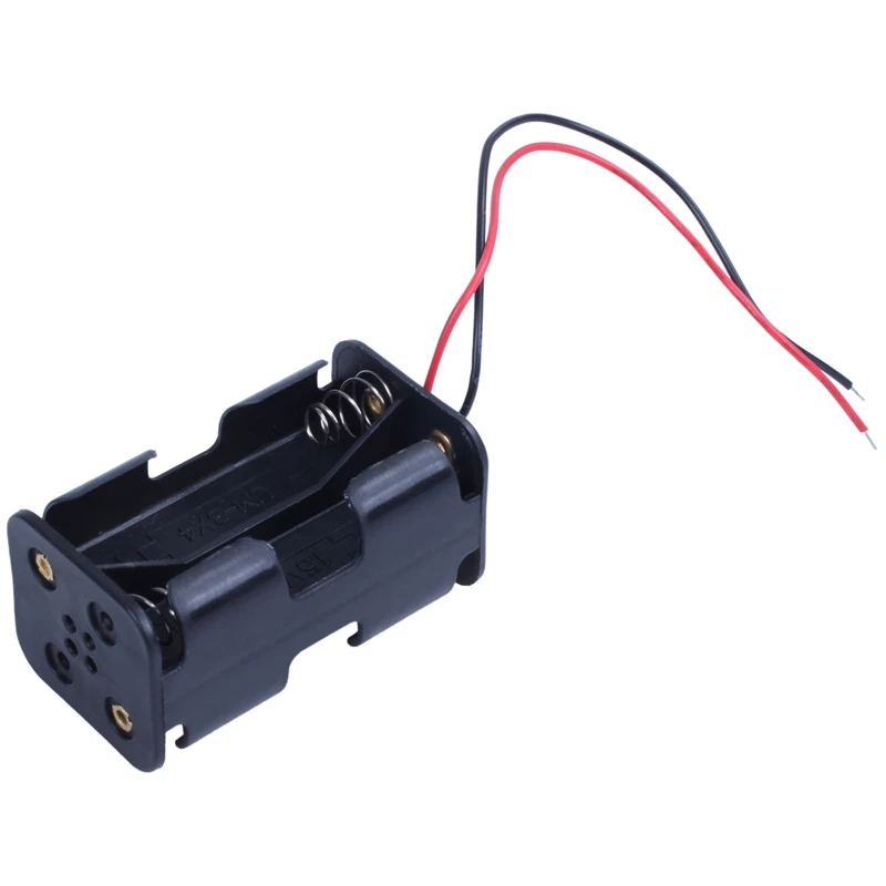 

3 pieces black 4 x 1.5V AA battery Batteries holder holder case lead lead
