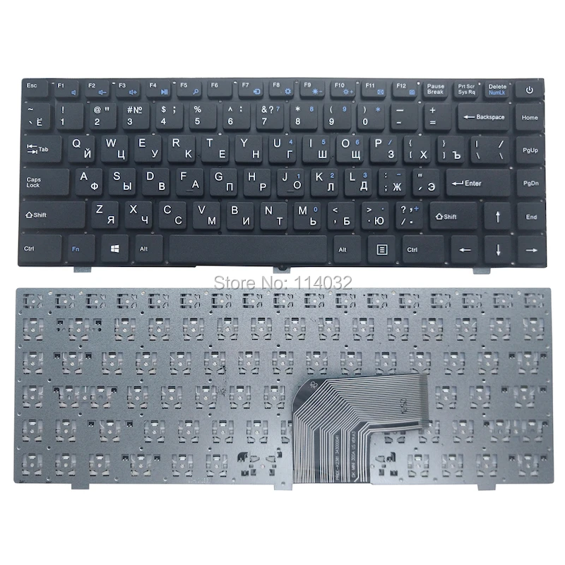  Black RU Russian laptop keyboard for Prestigio Smartbook 116A 133A 141A 141C 141S PSB141C low price
