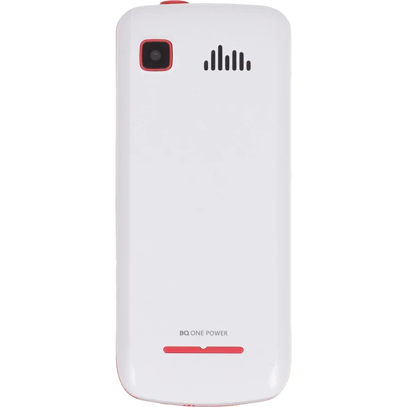 Mobile phone BQ One Power 1846 32 MB white/red 2Sim 1.7" TN 128x160 0.3Mpix