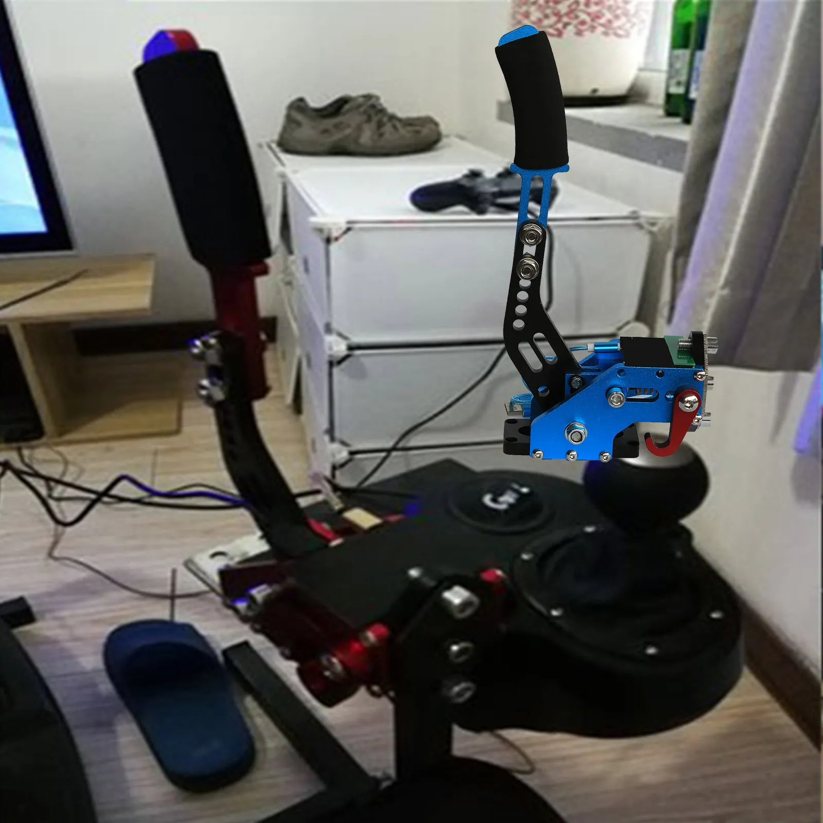 PS4 PS5 PC USB Handbrake Suit For Logitech G25/G27/G29 T500 Brake System  Racing Game Part