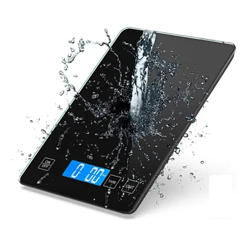 

Waterproof touch button with USB charging electronic kitchen scale 5kg/10kg/15kg cooking food scale