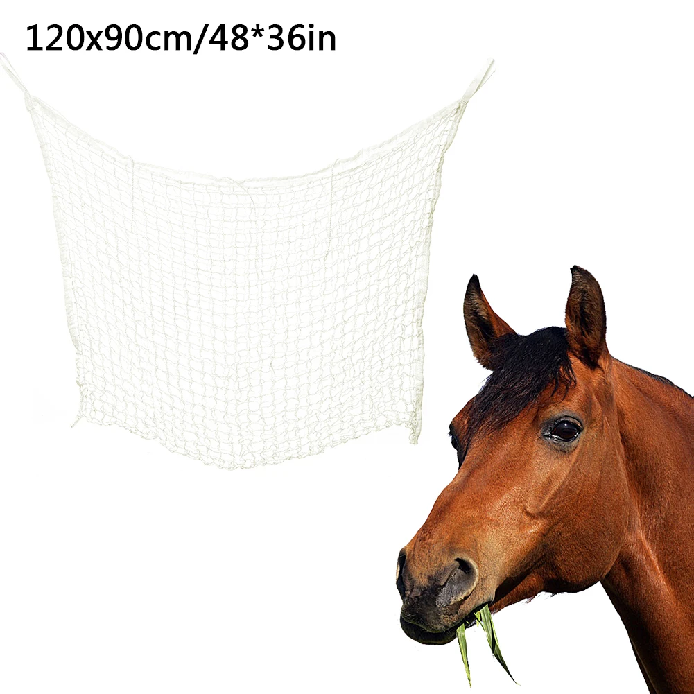 Hay Net Bag Slow Feeder with Small Holes