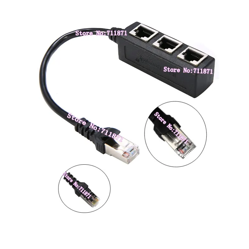 

Разветвитель Rj45, 8 контактов, один/три разъема, 8 P Сеть Rj45, один на три разъема, 8 контактов, Сеть Rj45 3, три разъема 1 разъем