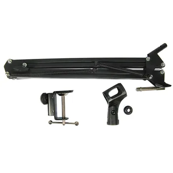

Mic Arm Stand Microphone Suspension Boom Scissor Holder For Studio Broadcast PN