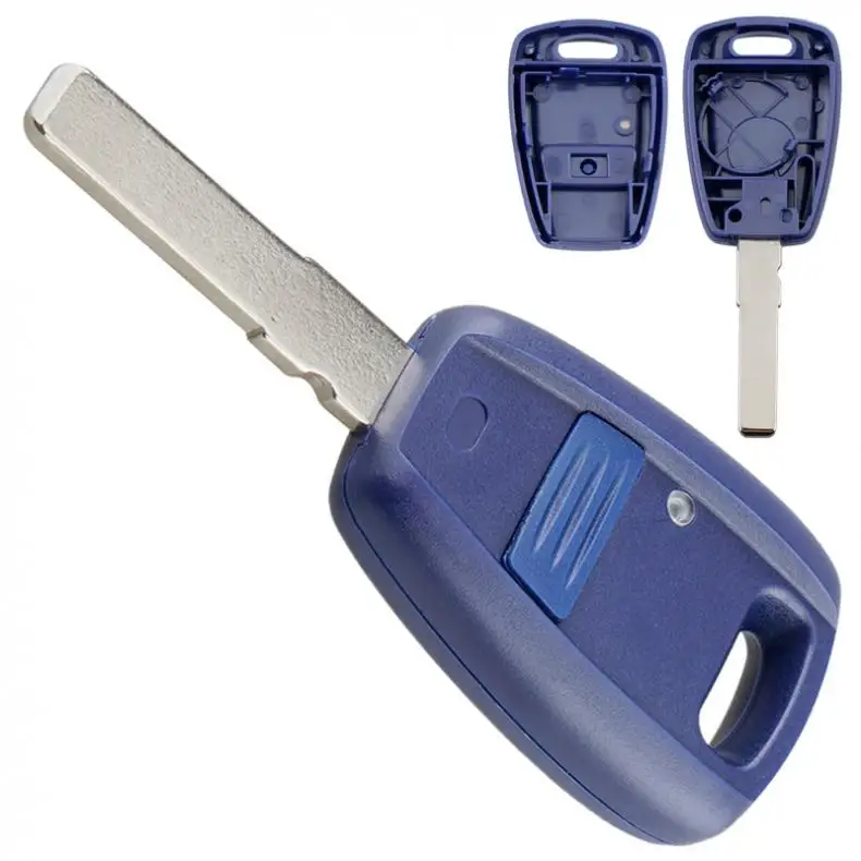 

1 Button Car Key Fob Case Shell Replacement Remote Cover with SIP22 Blade Fit for For-Fiat Punto Doblo Bravo