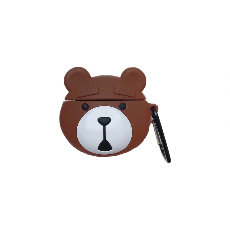 

Teddy Earphone Case For Airpods Silicone Cute Cartoon Soft Headphone Case for Apple Air pods Earpods Cover 3D Bear Accessories
