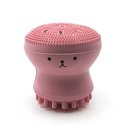 Escova personalizada da cara do silicone do molde da compressão