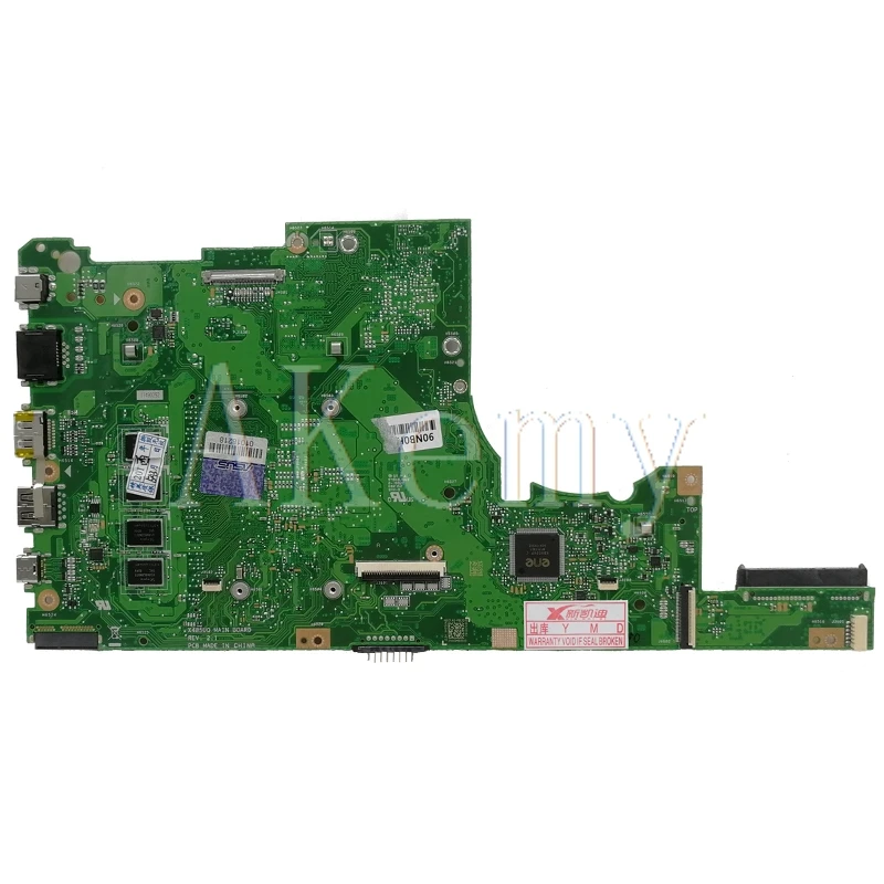  Akemy X405UA For ASUS X405U X405UN X405UR X405URR X405URP X405UQ X405UF Laotop Mainboard X405UA Mot