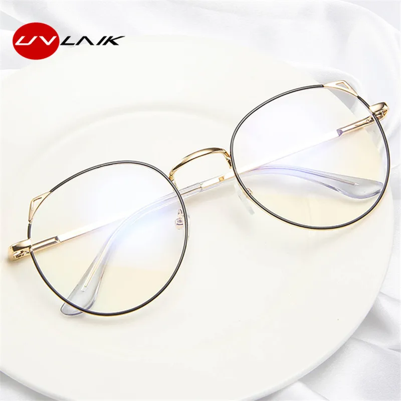 UVLAIK очки для близорукости, кошачий глаз, очки для женщин, анти-синий светильник, очки, очки для близоруких диоптрий-0,5 до 4,0