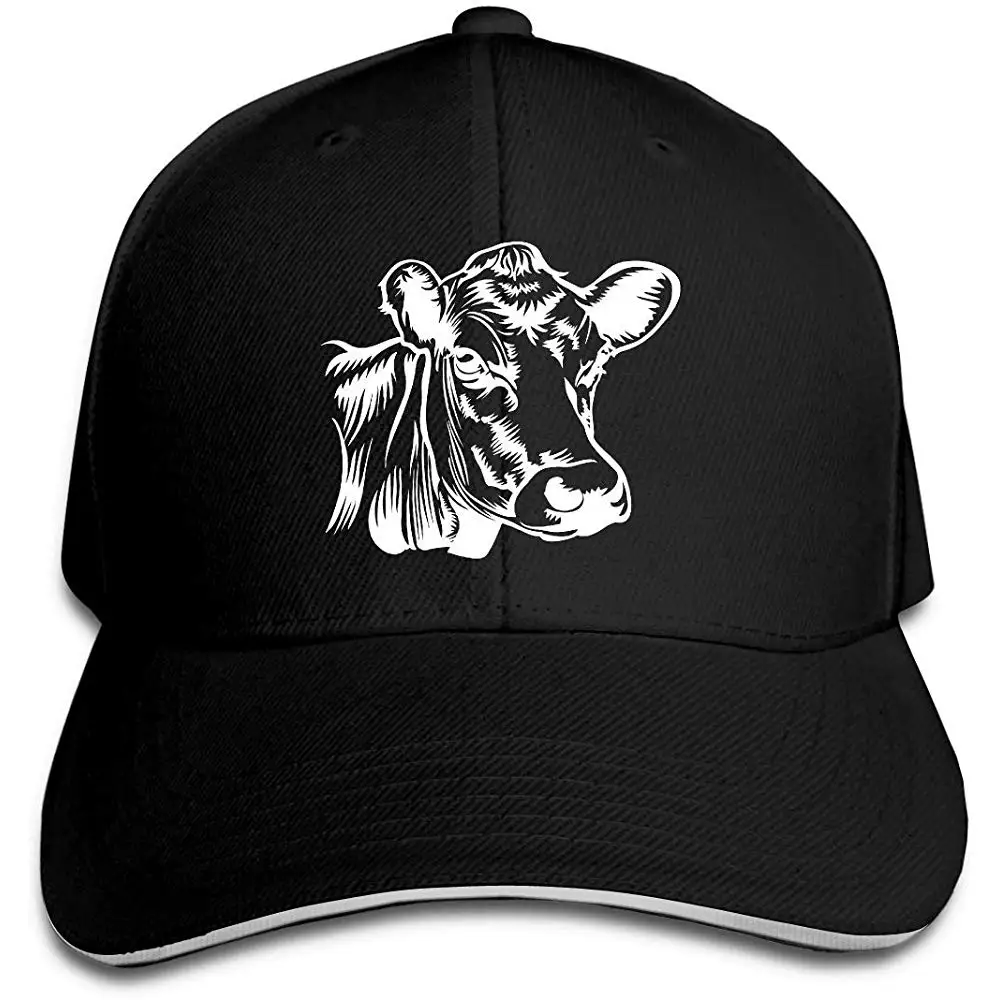 Корова картинки-1 Для Мужчин's Для женщин шляпа от солнца Бейсбол Кепки