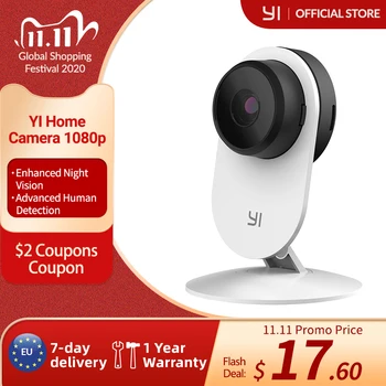  IP камера YI Home 3 1080P HD с ии, ночным видением, Android 