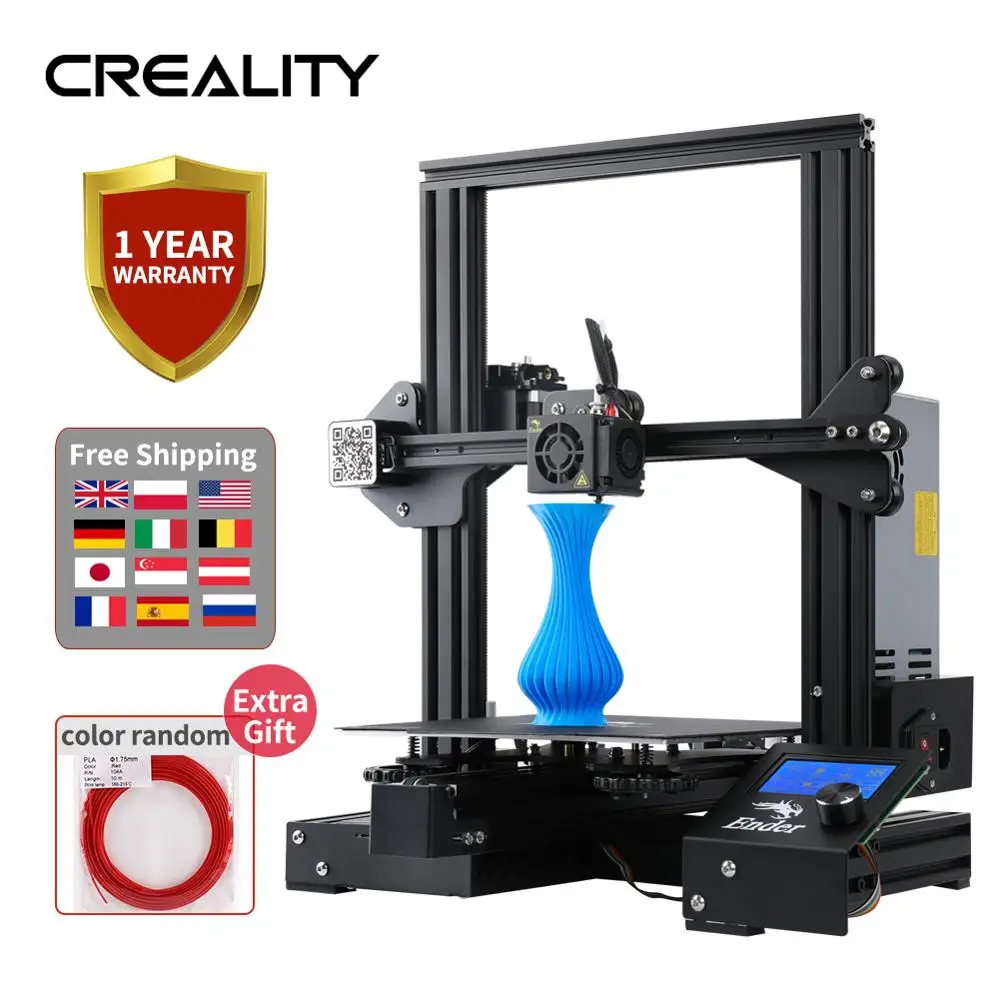 Ender 3 Pro CREALITY 3D принтер PRO Magic Cmagnet сборка поверхности DIY Набор 220*220*250 мм с размером