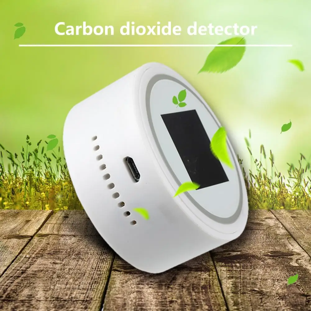 

Digital CO2 Detector High Sensitivity Carbon Dioxide Gas Leaking Analyzer High-quality Monitor with Alarm System LCD Screen
