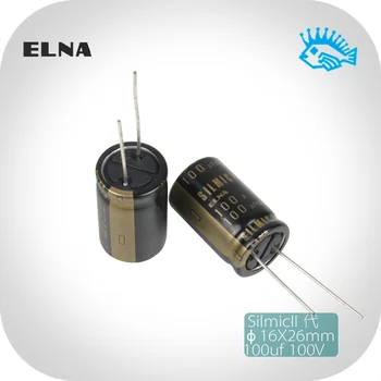 

2PCS/4PCS 100uF 100V RFS Silmic2 ELNA New Original Silk Film Audio Electrolytic Capacitor