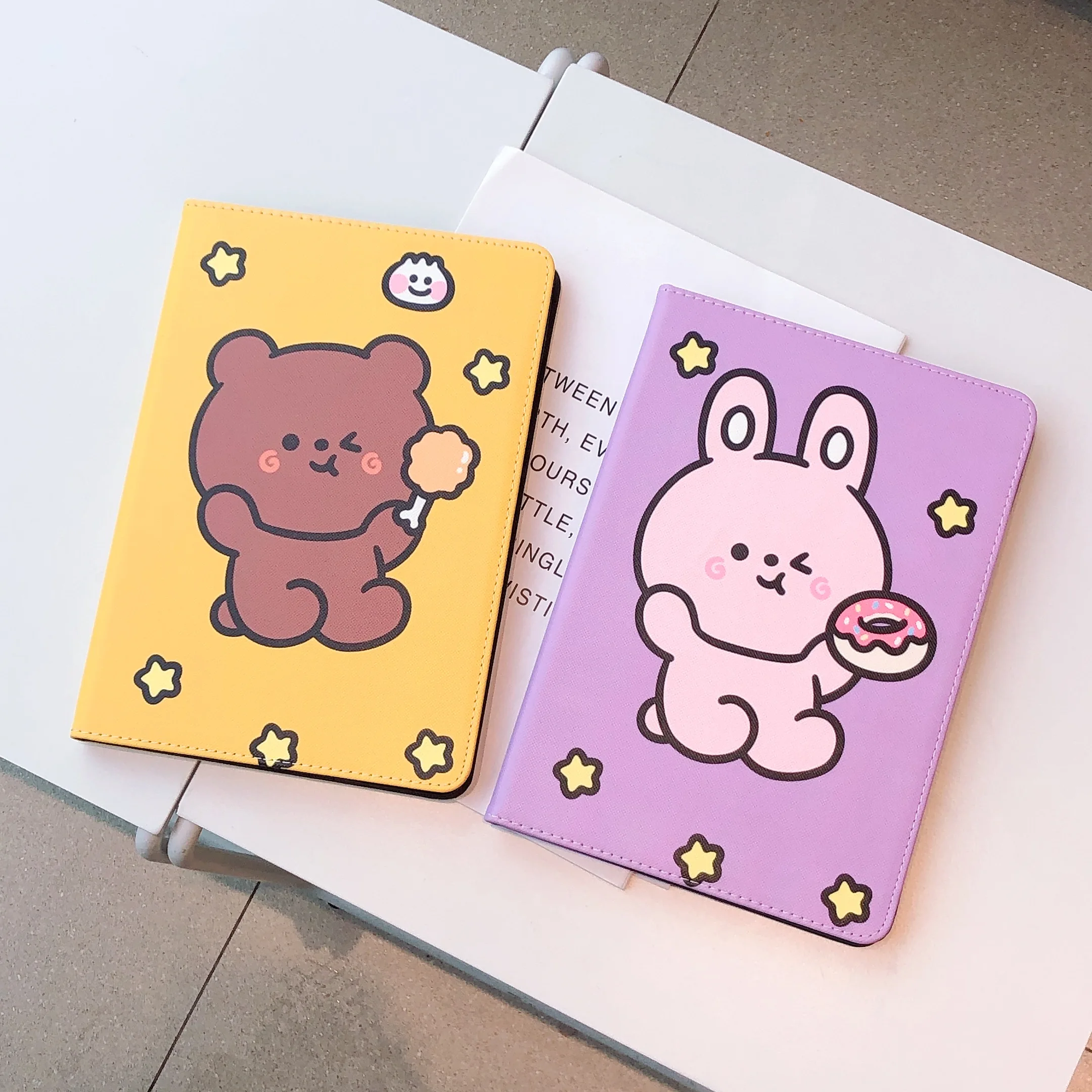 Casing Pelindung Tablet Lembut Donat Ayam Kelinci Beruang Lucu Kartun Untuk IPad Air 1 2 3 Mini 4 5 Pro 2017 2018 2019 2020 Sampul Tablets E Books Case AliExpress