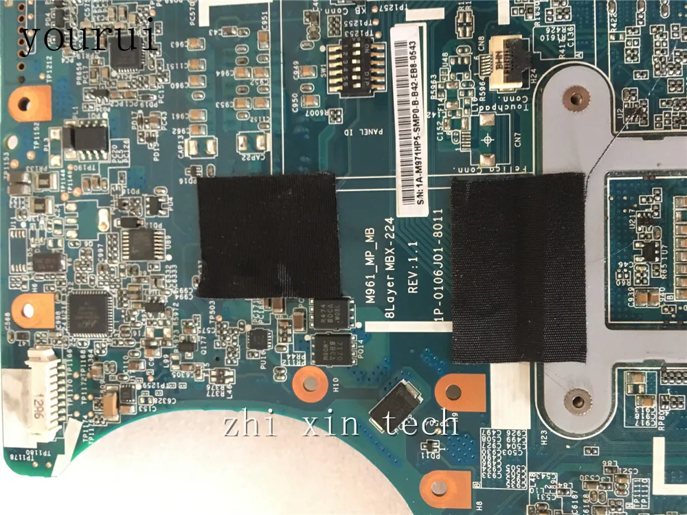 Yourui для sony vaio vpceb MBX-224 Материнская плата для ноутбука A1794334A протестирована полностью