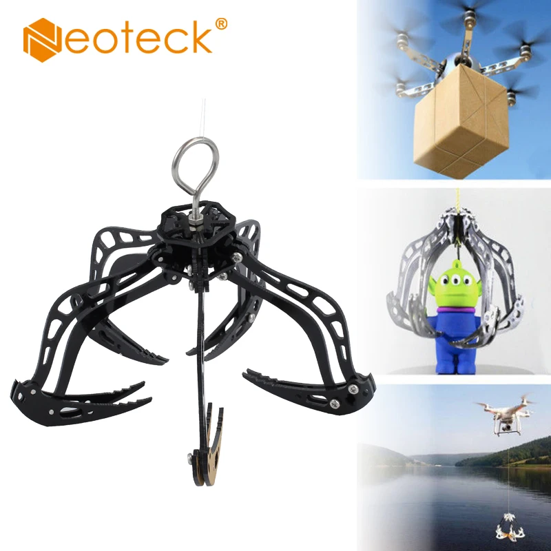 

Neoteck DIY Acrylic Manti Claw Hook DIY assembly Recovery Claw Hook kit For DJI Mavic Pro Drone 2.5 inch Size Kit