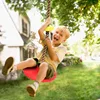 Outdoor Children's Tree Swing Platform Climbing Rope Reel Tree Swing Seat Room Swing Playground Accessories 1