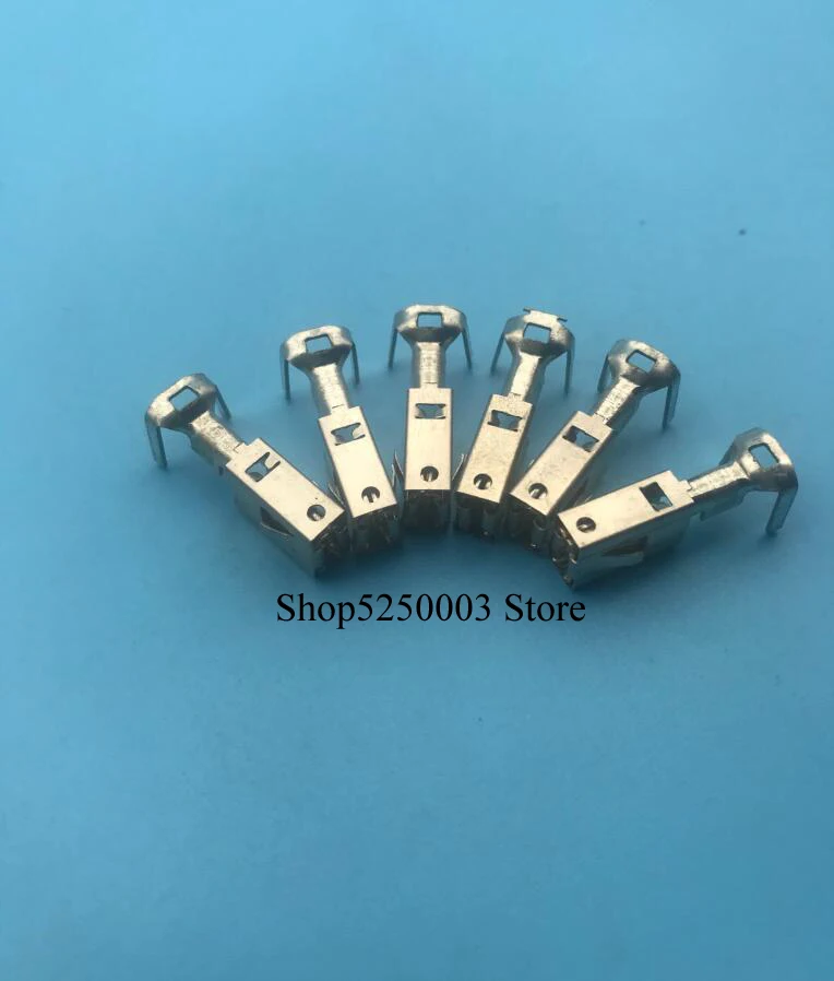 50/100Pcs 000979243E Non Sigillata 2.5 Millimetri Crimp Terminal Per Amp Tyco Te Di Alimentazione Timer Connettore Automotive