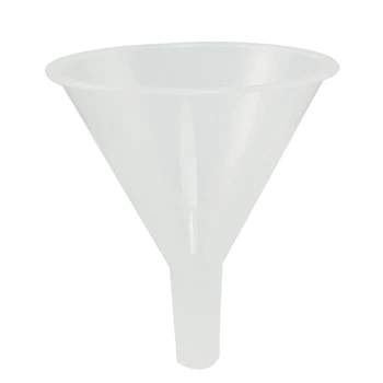 

150ml 5 31/32" Mouth Dia Laboratory Clear White Plastic Filter Funnel