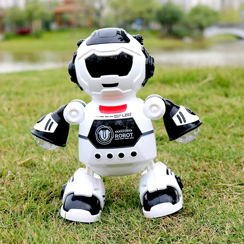 

Stall Hot Selling Sound-And-Light 360-Degree Stunt Rotating Split Cheating Dancer Swing Dance Electric Dancing Robot