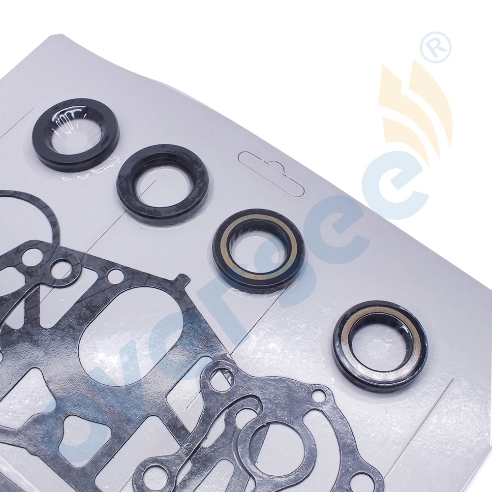 6H4-W0001 Gear Box Gasket Kit For Yamaha Outboard Motor Parts 3 Cyliner Lower Unit Seal Kit 18-2792 40HP Replaces 6H4-W0001-21