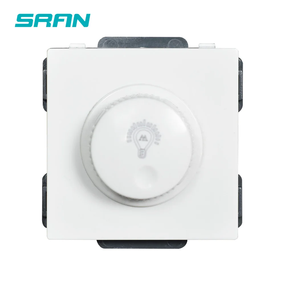 

SRAN 52*52 LED Dimming Switch socket function module accessories suitable for 86*86 panels