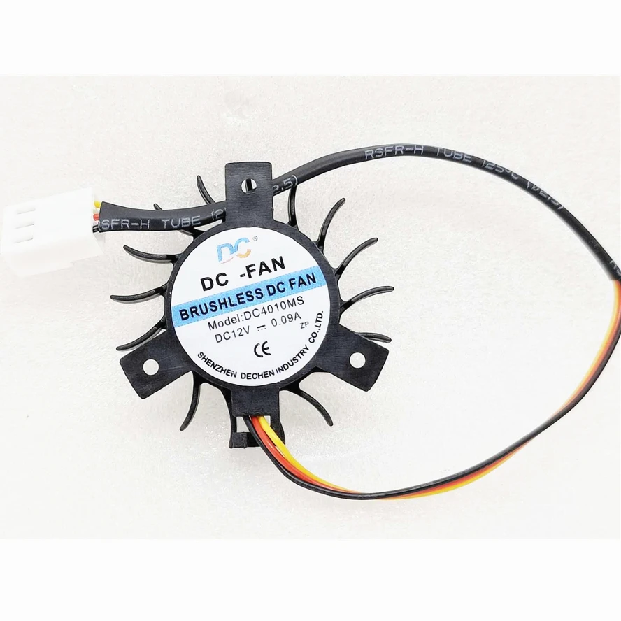 Original DC4010MS DC4010MB 37mm Graphics Video Card Cooler Fan