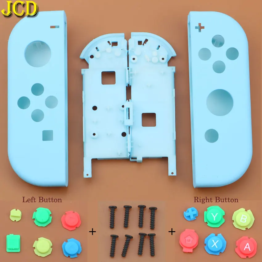 JCD с инструментами корпус оболочка Крышка для переключателя shand NS Joy-Con контроллер защитный чехол W/ABXY Кнопка D-Pad для NX Joy Con