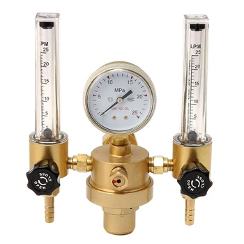 

Double Tube Argon CO2 Gauge Pressures Regulator Flow Meter Control Valves Bubble Counter Flowmeter Pressures Regulator-40