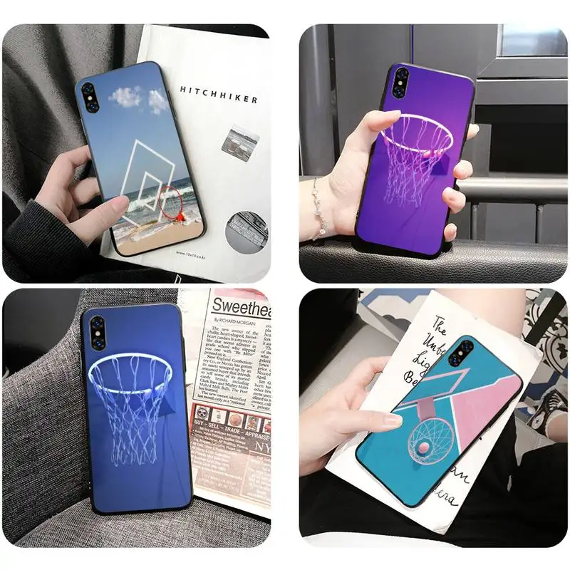Пространства баскетбольный чехол для телефона iphone XS 11 11Pro 5 5s SE 6 6s плюс 7 8 2020 |