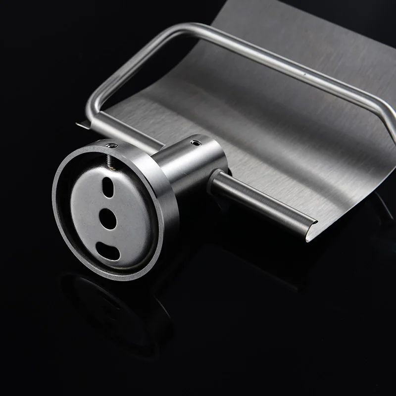 304 Stainless Steel Toilet Paper Holder with Cover Storage Dust proof Toilet Paper Holder Tissue Roll Hanger paper towel holder toilet paper holder toilet paper rack toilet roll holder