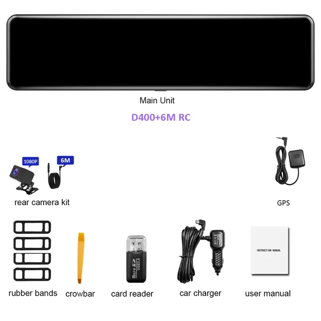 Hgdo D400 4k Car Dvr 12