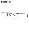 Ralferty Quality Men's Glasses Frame Male Anti-Glare Blue Light Glasses For Computer Metal Rectangle Optical Glasses Frame D5916 ► Photo 2/6