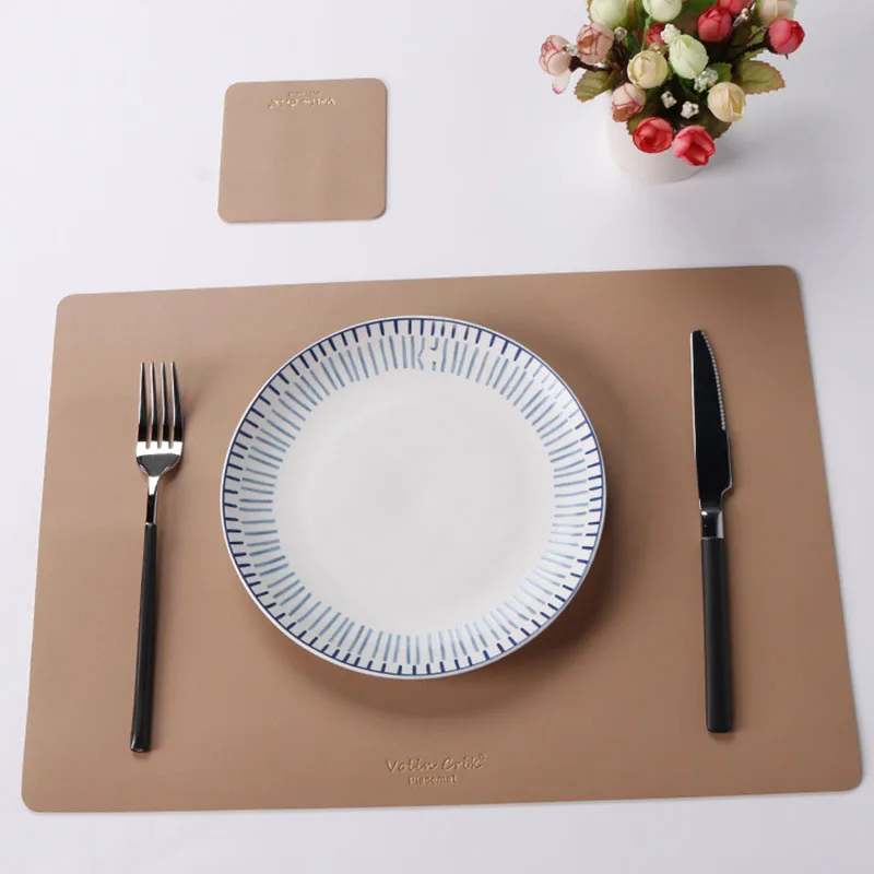 Pack of 4Pcs Placemats Kitchen Dinning Table Place Mats Non Slip Dish