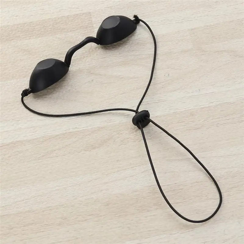IPL Safety Goggles Eyepatch Eye Protection Glasses Eyewear Eyeshields for Patients in IPL UV Black