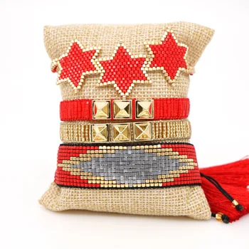 

ZHONGVI Delica MIYUKI Bracelet Jewelry Tassel Pulseras Mujer Moda 2020 Star Bracelets For Women Bohemia Summer Handmade Gifts