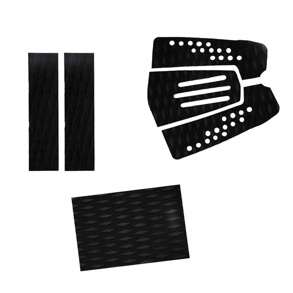 6x Противоскользящий клей Skimoard Kiteboard сёрфинга Тяговый задний коврик палубный захват