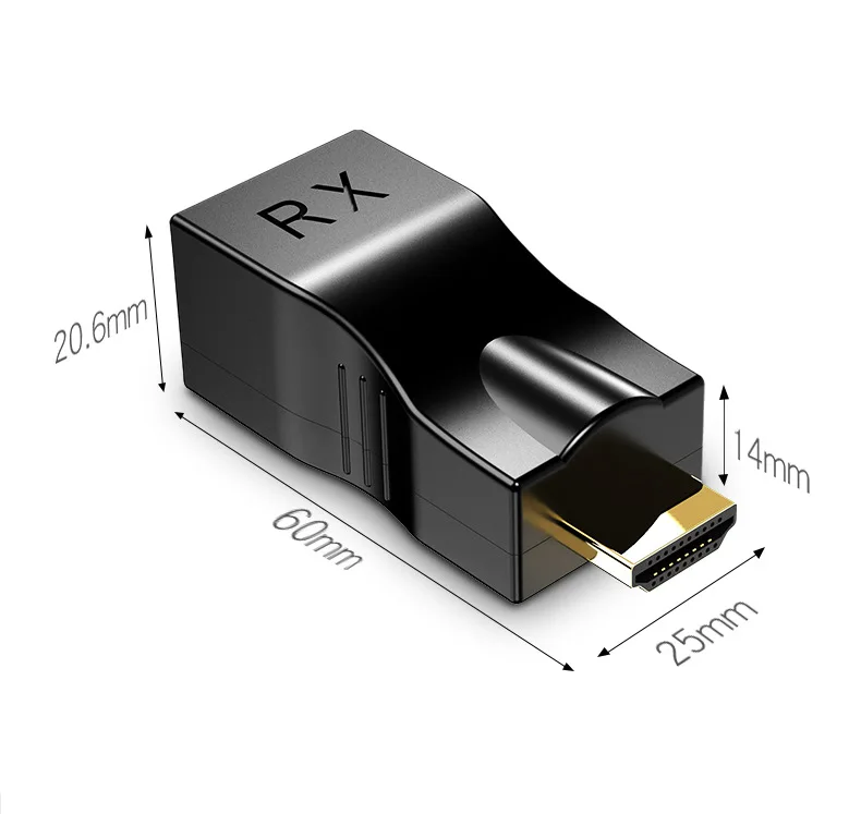 Завод DirectHDMI удлинитель 30 м один сетевой кабель к HDMI HD сети HDMIi к rj45 30 м