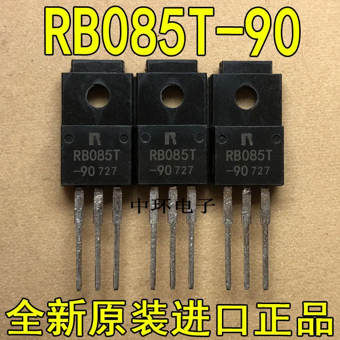 10 шт./лот RB085T-90 TO-220F 10A 90V